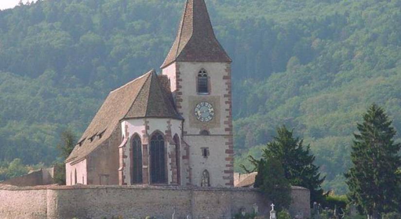 Visit of the church St Jacque le majeur