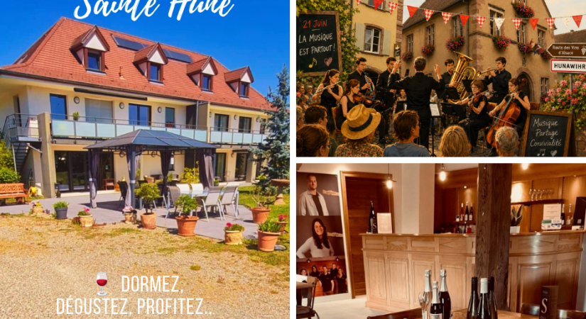Erleben Sie das Musikfest von unserem Gästehaus an der Weinstraße aus