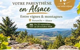 Une parenthèse en Alsace : -10 % sur votre séjour à Hunawihr