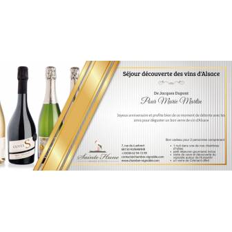 Séjour découverte des vins d'Alsace