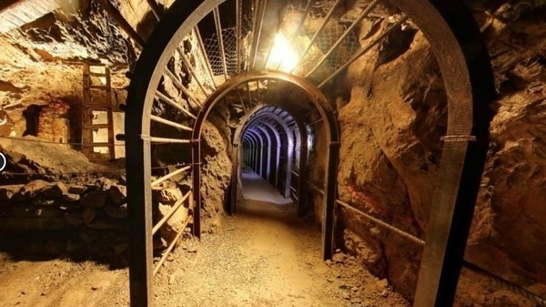 Mine d'argent de Tellure